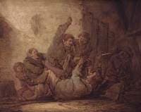 A Brawl between Peasants