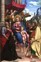 The Madonna and Child with Angels, Saints and a Donor
