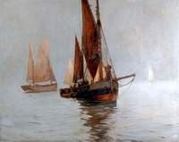 Ferrying Herrings, Scarborough Bay