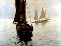The 'Amity' Going to Sea