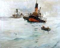 Trawlers Waiting for their Crews