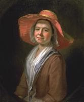 A Girl in a Straw Hat