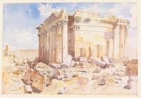 The Temple of Bacchus, Baalbek (Lebanon)