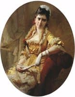 Portrait of Singer E.A. Lavrovskaya