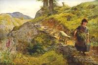 A Mountain Path at Capel Curig, Wales