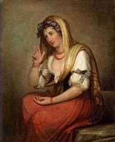 Portrait of Lady Emma Hamilton as a Neapolitan Peasant