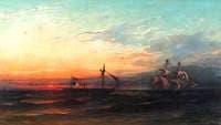 HM Sloop 'Bonne Citoyenne' Taking the French Frigate 'La Furieuse' in Tow
