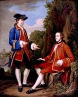 George Harry Grey, Lord Grey of Groby,, and His Travelling Companion, Sir Henry Mainwaring, 4th Bt