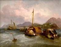 Egg Boats off Macao, China