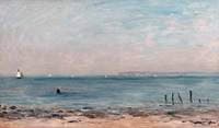 Beach at Villerville, France
