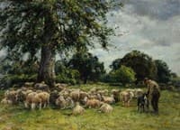 Landscape with Sheep