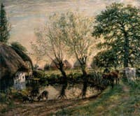 The Back of the Farm, Evening