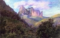 Diadem Mountain at Sunset, Tahiti