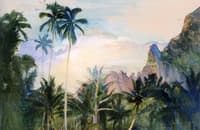 The End of Cook's Bay, Island of Moorea, Society Islands. 1891, Dawn