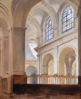 Interior of the Church of St Roch, Paris