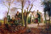 Late Autumn: Irlam Hall, near Manchester