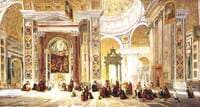 Interior of St Peter's, Rome