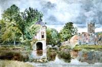 Junction of the Liffey and Rye, near Leixlip