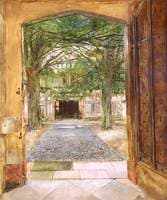 The Courtyard at Speke Hall