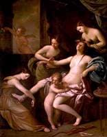 The Toilet of Venus (after Guido Reni)
