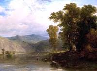 A View in Dovedale, Derbyshire