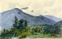 White Mountains from Fernald's Hill