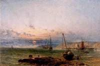 Coast Scene, Sunset
