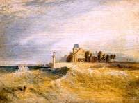 Coast Scene with Pier
