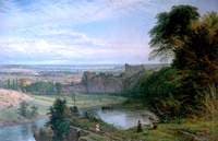 Landscape with Chepstow Castle and River