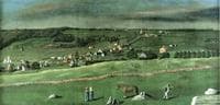 A Morning View of Blue Hill Village