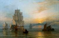 Shipping at Sunset