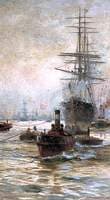 Shipping in the Pool of London