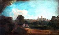 A View of Lincoln from the South at Little Bargate