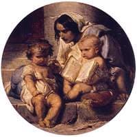 A Child Learning to Read