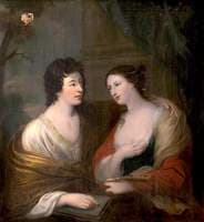 Rhoda Delaval and Her Brother, Sir Francis Blake Delaval, as 'Painting and Poetry'