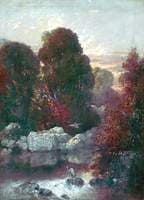 Landscape with Storks