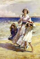 A Breezy Day at the Seaside