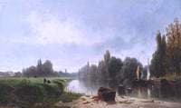 View on the Marne, France