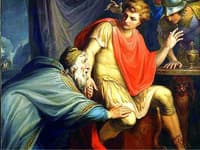 Achilles Besought by Priam for the Body of His Son Hector