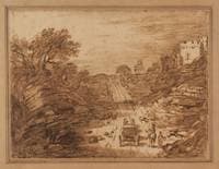 Landscape with Castle and Carriage
