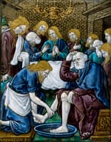 Christ Washing the Feet of Peter (plaque)