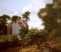Landscape with House on the Edge of a Wood
