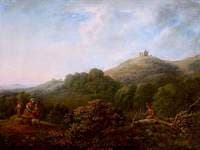 Landscape with St Martha's Chapel