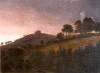 St Martha's from Mr Devis's House at Albury, Surrey