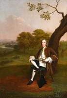Portrait of a Gentleman Sitting under a Tree