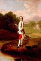 Portrait of an Unknown Boy Fishing, Possibly Christopher Lethieullier