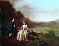 Sir George Strickland, and Lady Strickland of Boynton Hall, Bridlington