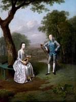 Sir Nathaniel, and Lady Caroline Curzon