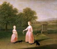 The Edgar Children: Charlotte Edgar and Her Sister Elizabeth Edgar, of Red House Park, Ipswich