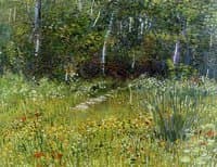 Park at Asnieres in Spring